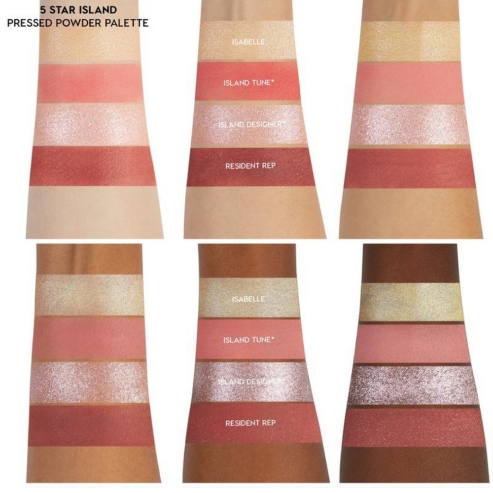 Colourpop x Animal Crossing Limited Edition Eyeshadow Quad Palette 5 Star Island - Picture 4 of 4